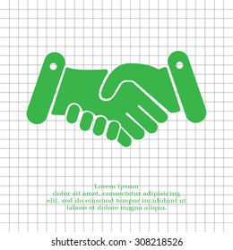 Handshake icon 