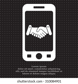 Handshake icon 
