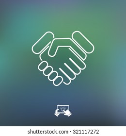 Handshake icon