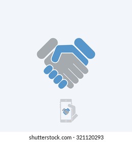 Handshake icon
