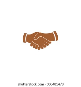 Handshake icon.