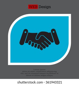 Handshake icon 