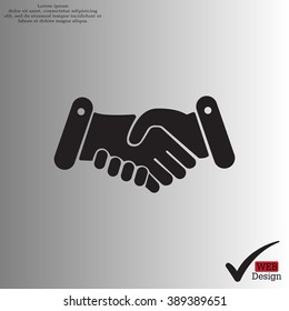 Handshake icon 
