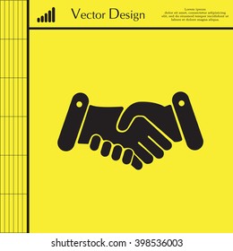 Handshake icon 