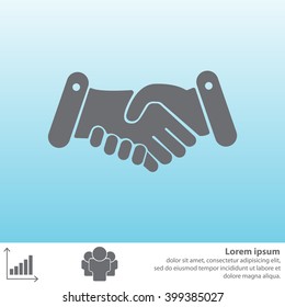 Handshake icon 