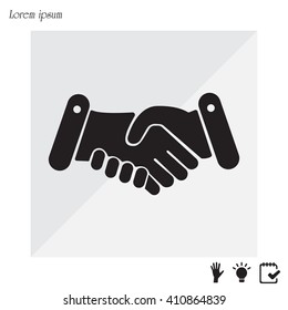 Handshake icon 