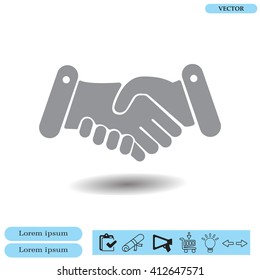 Handshake icon 