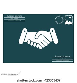 Handshake icon 