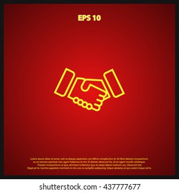 handshake icon