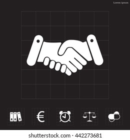 Handshake icon 