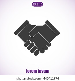handshake icon
