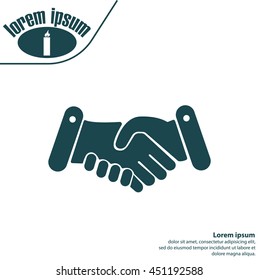 Handshake icon 
