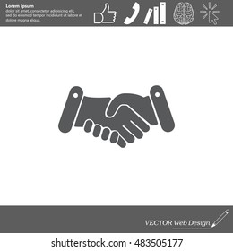 Handshake icon 