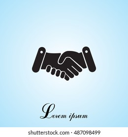 Handshake icon 