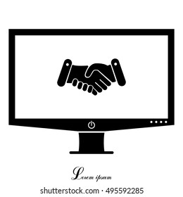 Handshake icon 