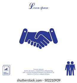 Handshake icon 