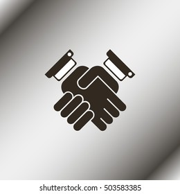 Handshake icon.
