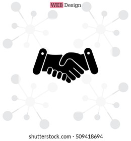 Handshake icon 