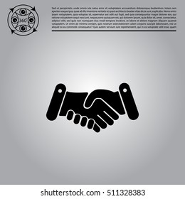 Handshake icon 