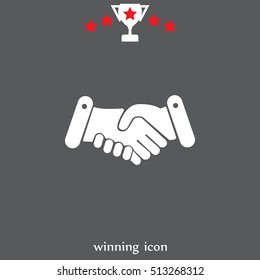 Handshake icon 
