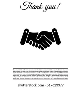 Handshake icon 