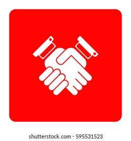 Handshake icon.