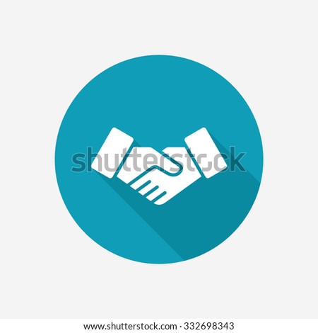 Handshake Icon Stock Vector (Royalty Free) 332698343 - Shutterstock