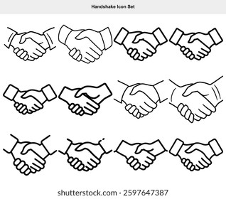Handshake icon, business handshake icon, free handshake icon , handshake icon vector