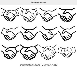 Handshake icon, business handshake icon, free handshake icon , handshake icon vector