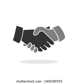 
Handshake Icon. Deal, Agreement or Relationship Illustration As A Simple Vector Sign & Trendy Symbol for Design and Websites, Presentation or Mobile Application.
