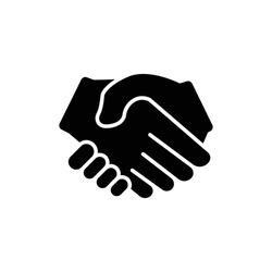 Handshake Icon. Deal, Partner, Business Symbol. The Icon Can Be Used For Application Icon, Web Icon, Infographics. Editable Stroke. Design Template Vector