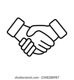 Handshake Icon Design For Personal And Comercial Use