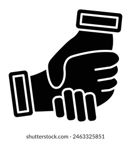 Handshake Icon Design For Personal And Commercial Use