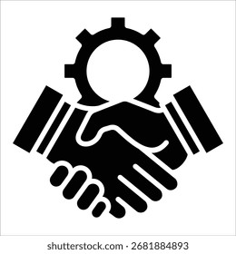 Handshake-Symbolelement für Design
