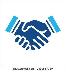 Handshake Icon Element For Design