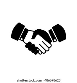 Handshake icon illustration isolated vector sign symbol