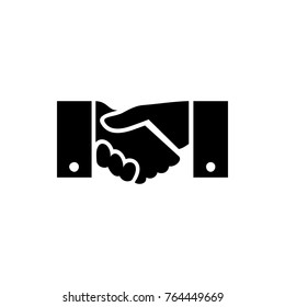 handshake icon illustration isolated vector sign symbol