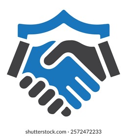 handshake icon Handshake logo handshake icon design Shaking hands between cultural communities vector illustration