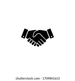 Handshake Icon, Handshake Sign And Symbol Vector Design