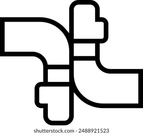 icono de apretón de manos. Diseño de estilo lineal delgado aislado sobre fondo blanco
