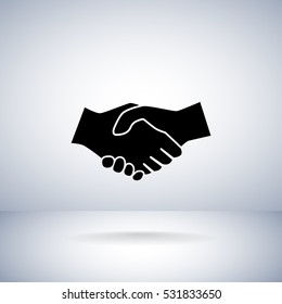  Handshake Icon Vector.