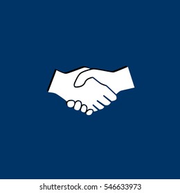  Handshake Icon Vector.