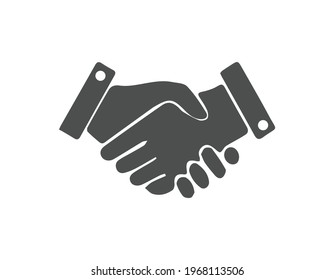 Handshake icon vector. Business handshake. EPS 10