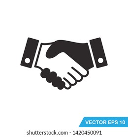 handshake icon vector design 
illustration