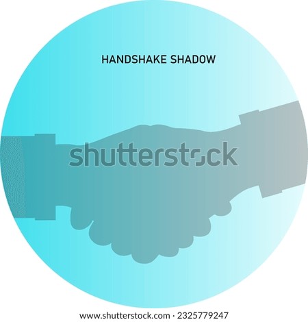 handshake icon vector design illustration. Businessmen making handshake in the city - business etiquette, congratulation, merger and acquisition concepts