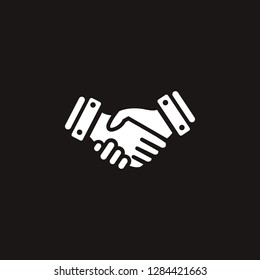 handshake icon. handshake vector design. sign design