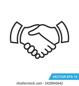 Similar Images, Stock Photos & Vectors of Handshake vector icon