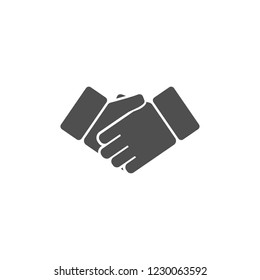 handshake icon . Vector  Eps 10 