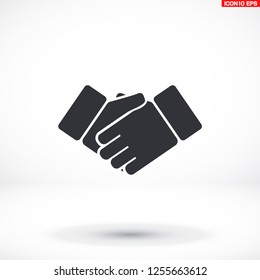 handshake icon . Vector  Eps 10 