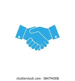 Handshake icon vector illustration